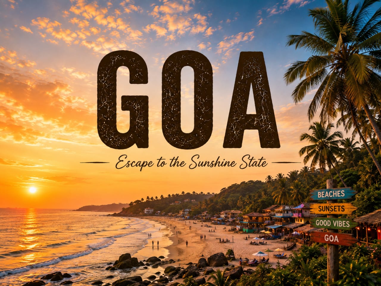Goa beach